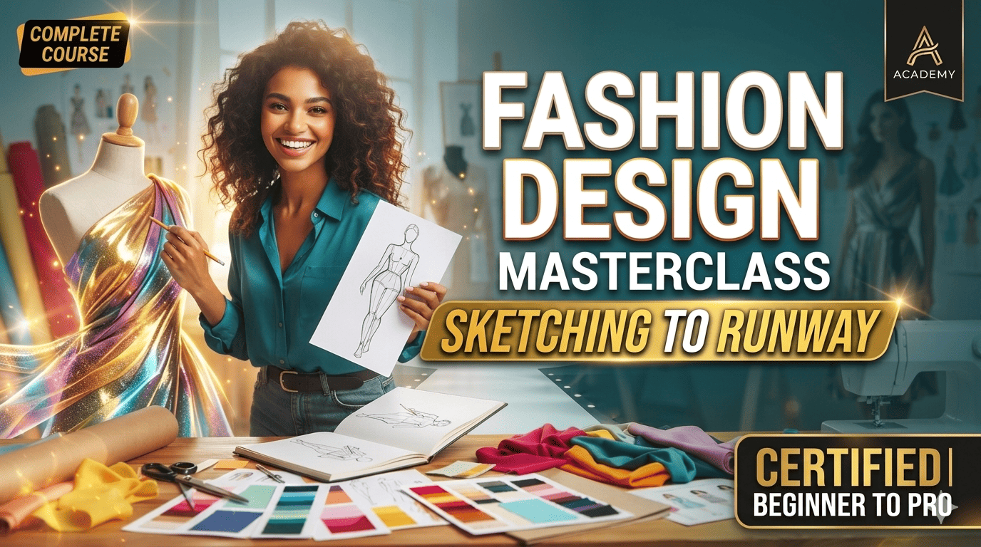 FROM DRAWING BOARD TO MARKET : Learn Fashion Design Essentials